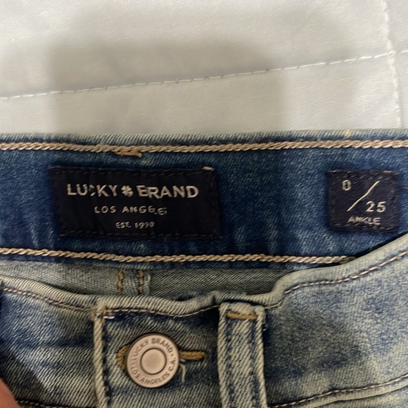 Lucky brand, high-rise skinny Bridgette size 0/25 - Picture 4 of 7